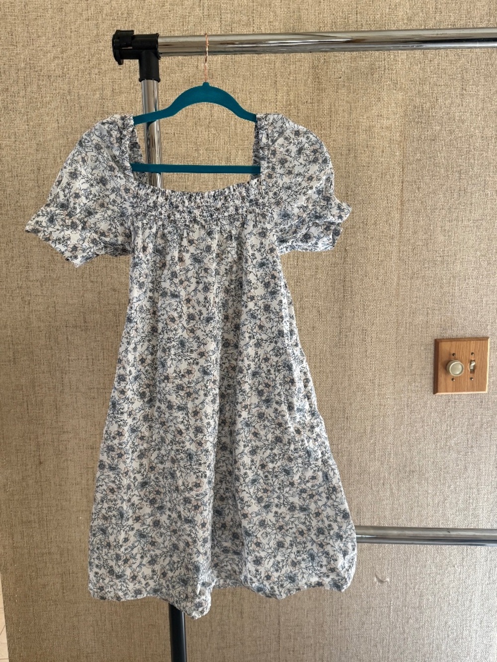 Babydoll floral dress.